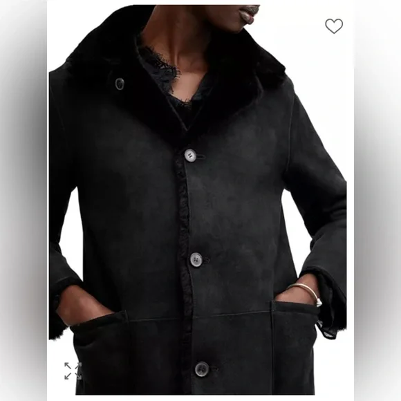 ALLSAINTS
Serra Reversible Shearling Coat - Picture 6 of 9